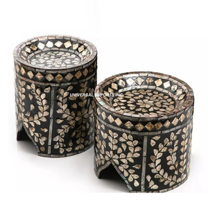 แท่นวางเค้กทำด้วยมือทำจากไม้สำหรับตกแต่งแม่ของไข่มุกแท่นวางเค้กแฟนซีแบบใหม่ - Product Image 5