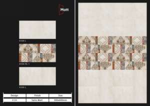 Azulejos de lujo con acabado mate para pisos y paredes de 12"X24" ideales para cocinas, salas de estar y baños, que ofrecen una superficie resistente a los arañazos y de alta calidad. - Product Image 4