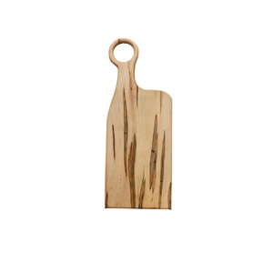 Planche à découper en bois arrondi de qualité supérieure et ustensiles de cuisine et restaurants Planche à pizza à découper Planche à découper artisanale en bois - Product Image 2