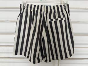 Shorts de plage pour hommes, style vintage, sergé, 100% nylon, taille élastique, fermeture à cordon, anti-froissement, séchage rapide, respirant - Product Image 3