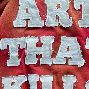 <b>Top</b> Quality Acid Wash <b>Distressed</b> Tracksuit Men Customize Vintage 100% Cotton Sun Faded <b>Distressed</b> Tracksuits 2-Piece Set - Product Image 3