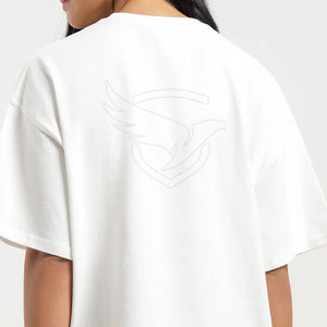 Marque privée T-shirt surdimensionné de haute qualité T-shirt surdimensionné en grande quantité T-shirt surdimensionné en coton à vendre - Product Image 6