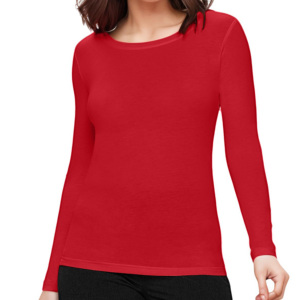 HOT SALE Breathable <b>Jersey</b> Fabric Stretch Shirts Full Sleeves <b>Women</b> Warm Nurse Underscrub Plain Medical Undershirt Hospital Use - Product Image 1
