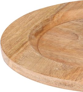 อุปกรณ์รับประทานอาหารแบบชนบทหน้าปัดกลมสำหรับวันขอบคุณพระเจ้า,อาหารเย็นสำหรับแซนด์วิชสลัดนิ้วอาหารชีสเบอร์เกอร์ - Product Image 4