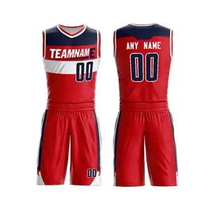 Uniformes de Baloncesto Personalizados de Alta Calidad, Camisetas Reversibles Transpirables, Diseño Único, Opción de Tallas Grandes, 100% Poliéster - Product Image 5