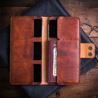 Penutup Kulit Vintage Elegan dengan Logo Kustom, Tempat Kartu & Paspor Buatan Tangan, Organizer Perjalanan Keluarga Pendek, Tersedia RFID, Terbuka