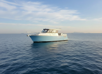 Yate Deportivo de Aluminio Soldado UBI 88, para Pesca, 8 Metros, 8 Pasajeros, 35-40 Nudos, 115-300 HP, para Navegación Fluvial, Patrullaje, Turismo y Transporte