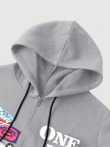 เสื้อฮู้ดกันหนาวสำหรับผู้ชายและผู้หญิงเสื้อมีฮู้ดพิมพ์ลายดิจิตอลสำหรับผู้ชายและผู้หญิง - Product Image 6