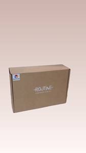 Boîtes de papier ondulé UV de marque privée boîte en carton d'emballage d'expédition de matériaux recyclés pour chaussures et vêtements à montage automatique - Product Image 3