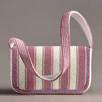 Achetez un sac à main vintage fait main de qualité supérieure, orné de perles, avec des lanières décoratives, prix