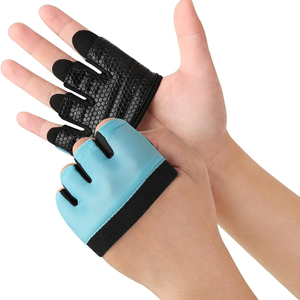 Guantes de Gimnasio para Levantamiento de Pesas, Ciclismo y Fitness, Medios Dedos, Ligeros, de Poliéster, con Agarre Fuerte en la Palma, Alta Calidad - Product Image 6