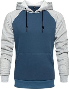 OEM de alta calidad 100% algodón para hombre sudaderas con capucha ropa informal ecológica transpirable sublimación patrón sólido con capucha hecho Pakistán - Product Image 1