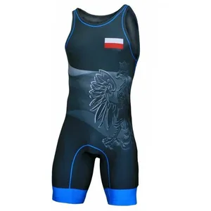 Combinaison de lutte pour jeunes et adultes, justaucorps, tenue de gymnastique sans manches, triathlon, musculation, natation, course à pied 2025 - Product Image 2