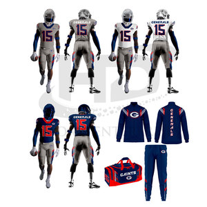 Uniforme de football américain fabriqué en usine de haute qualité au Pakistan uniforme de football américain - Product Image 1