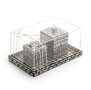 Customized Acrylic Mother of Pearl Resin Design Home Decor <b>Tray</b> & Incenses Box Antique <b>Kitchen</b> Home Restaurant Flatware <b>Tray</b> - Product Image 6