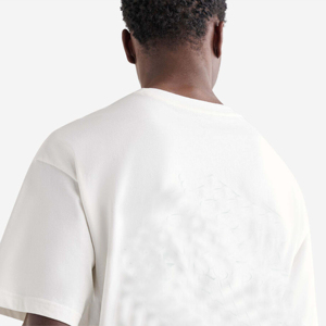 2026 dernier T-Shirt d'été personnalisé 100% coton de luxe pour hommes 220Gsm longue longueur col rond épaule tombante Boxy coupe surdimensionnée - Product Image 4