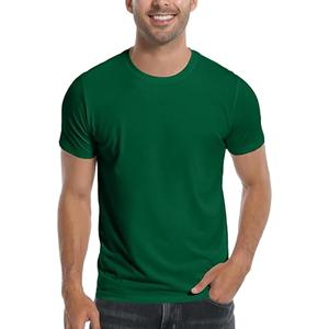 เสื้อยืดคอกลมแขนสั้นสำหรับผู้ชายเสื้อคอตตอนถักสำหรับ100% ออกแบบได้ตามต้องการ - Product Image 3