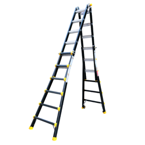 Escalera Plegable Multifuncional de Aluminio 6063 Estándar EU/US, EN131, Capacidad de Carga de 150 kg, Escalera Extensible Combinada Multiusos - Product Image 3