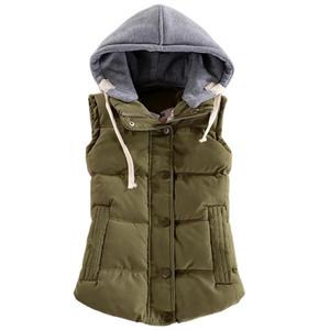 Abrigo de cintura de algodón acolchado ligero de alta calidad para hombre, chaleco acolchado sin mangas, ropa de abrigo de invierno, chaqueta de calle alta - Product Image 1