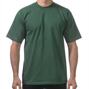 Camiseta de algodón orgánico 100% de alta calidad para hombre, ajuste holgado con ilustraciones personalizadas y estilo Formal con logotipo - Product Image 4
