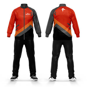 Chaqueta de entrenamiento de fútbol de manga larga personalizada al por mayor, transpirable y ligera para equipos, chándal de fútbol - Product Image 2