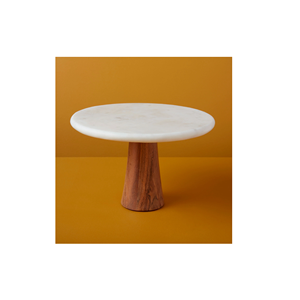 Soporte de mármol hecho a mano para pastel, Base de madera, granja, accesorios de celebración decorativos, la mejor calidad - Product Image 3