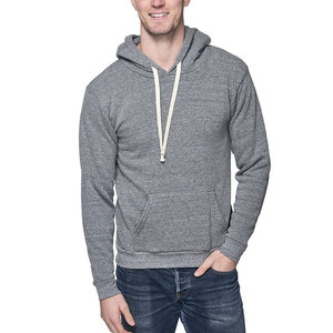 37055 Unisex Tri-blend Fleece Pullover Sudadera con capucha Color Slim Fit Hip Hop Precio Bajo Moq Etiqueta privada Sudadera con capucha Logotipo de la marca - Product Image 1
