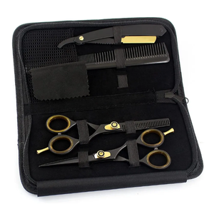 Kit de peluquero personal de compra profesional, uso de salón completo, tijeras de corte de pelo más finas para peluquero para adultos, precio de venta completo - Product Image 5