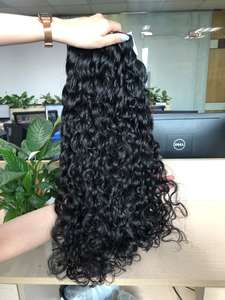 Extensiones de cabello humano de cutícula al por mayor de cabello de trama de máquina de ondas vietnamitas y camboyanas de alta calidad - Product Image 5