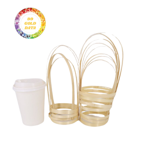 Portavasos de bambú natural más comprado al por mayor común de Vietnam 99GD - Product Image 1