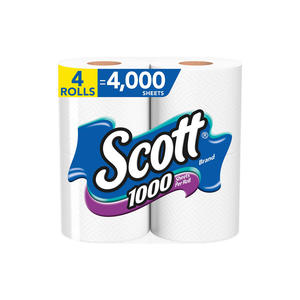 Scott 1,000 Toilet Paper, 20 Rolls, 1,000 <b>Sheets</b> Per Roll - Product Image 2