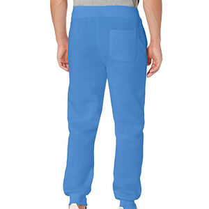 Pantalon de survêtement vierge décontracté à la mode pantalon de survêtement en molleton de coton empilé pantalon de survêtement classique coupe ajustée personnalisé de couleur unie - Product Image 3