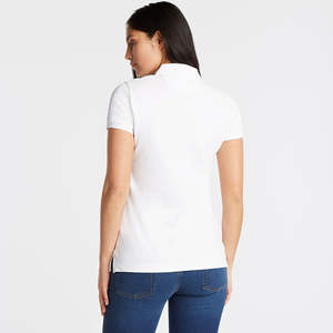 Punto informal de poliéster/algodón para camisas para hombres y mujeres con logotipo personalizado-Precio bajo - Product Image 3