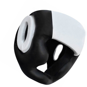 Protector de Cabeza de Boxeo de Diseño Personalizado con Impresión de Logotipo Personalizado, Cuero Genuino de Alta Calidad, Protector y Transpirable, Ecológico - Product Image 6