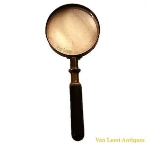 Loupe de designer faite à la main de qualité supérieure avec manche en bois Loupes en métal pour la décoration de la maison Meilleur prix de l'Inde - Product Image 2