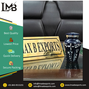 Urnas de cremación de recuerdo de aluminio/latón de estilo europeo de calidad superlativa Suministros funerarios de bajo precio para pedidos a granel - Product Image 2