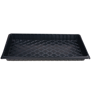 Bandeja de germinación multi-cápsula Martom TG71792 negra de 54x28x5cm con orificios de drenaje de plástico PS, domo de humedad y tapa rectangular. - Product Image 3