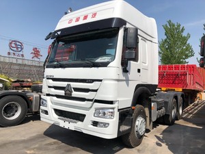 Camion tracteur d'occasion Sinotruk Euro2 Diesel 6X4 à direction à gauche HOWO 10 roues avec capacité de charge de 21-30T, 371 ch, caméra arrière 360° - Product Image 6