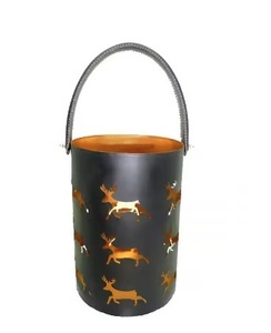 Linternas colgantes de metal y vidrio Llegada superior Iluminación de velas decorativas múltiples Linternas de decoración Diseño europeo atractivo moderno - Product Image 3