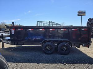 Hillcrest 7X16 Dump |   17.6K Tandem Dual |   Noir |   Disponible - Product Image 2