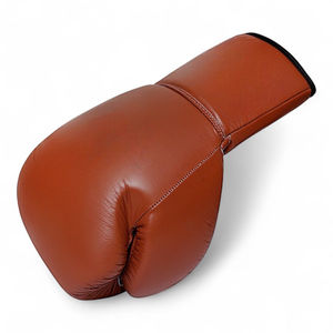 Gants de boxe en cuir, design rembourré durable, sangle de poignet réglable, fermeture à boucle et crochets, équipement de sport pour l'entraînement et la pratique - Product Image 6