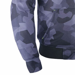 Nouveau sweat à capuche zippé pour hommes en gros 100% coton Streetwear respirant et chaud avec motif imprimé numérique - Product Image 4