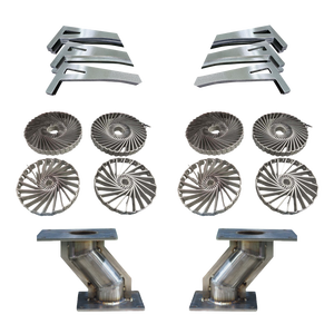 Piezas de acero inoxidable cortadas con láser CNC personalizadas para maquinaria y ventilación-Fabricante OEM de Vietnam - Product Image 1