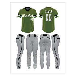 Nueva Llegada de Conjuntos de Uniformes de Béisbol para Hombre, Estilo Moderno, Ropa Deportiva al por Mayor, Camisetas de Equipo Personalizadas y Conjuntos de Uniformes de Alta Calidad - Product Image 2