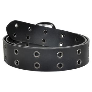 Cinturón informal de piel de vaca auténtica 100% Vintage para hombre, estilo Formal, Color negro - Product Image 5