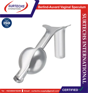 Retractor Vaginal Manual Auvard de 9 Pulgadas, Pinzas de Acero Inoxidable Alemán de Alta Calidad, Espéculo con Certificación CE de Surtechs International - Product Image 6
