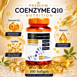 En stock – Complexe CoQ10 Coenzyme Q10 en gélules molles avec lécithine de soja et vitamine E – Puissant antioxydant pour le soutien cardiaque, la santé cellulaire et l'énergie - Product Image 6