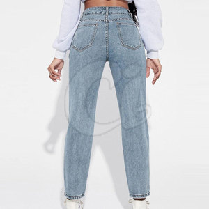 Pantalones vaqueros ligeros para adultos para mujeres Uso al aire libre Pantalones vaqueros para mujeres En stock Pantalones vaqueros para mujeres - Product Image 3