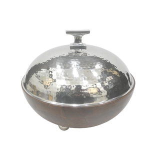 Nouvelle conception de marmite à servir en acier inoxydable à double paroi isolée pour les fêtes de chatons et les pré-célébrations - Product Image 1