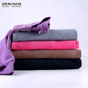 Oversized Embroidered Fleece <b>Long</b> Sleeve Pullover <b>Sweatshirt</b> Spring Outfits - Product Image 3